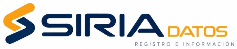 SIRIA Datos · Registro e información